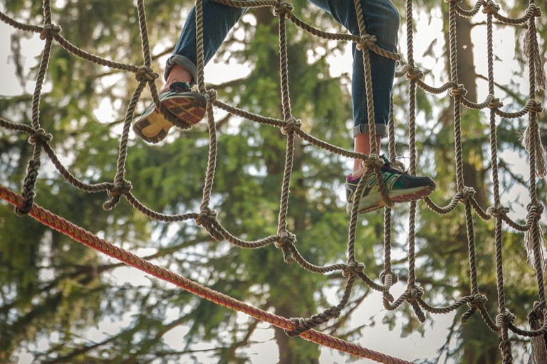 Zakopane: Rope Park on the top of Gubałówka