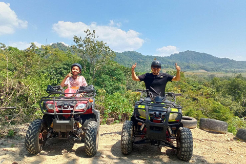 Esperienza estrema in ATV a Krabi con trasferimento e avventura60 minuti di guida ATV