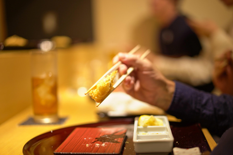 Hochwertiges Sushi &amp; Tempura-Essen in Ginza