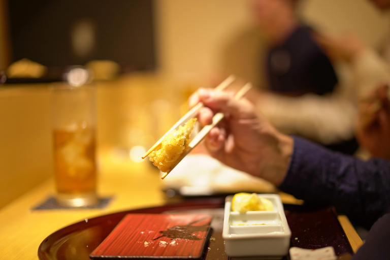 Hochwertiges Sushi &amp; Tempura-Essen in Ginza