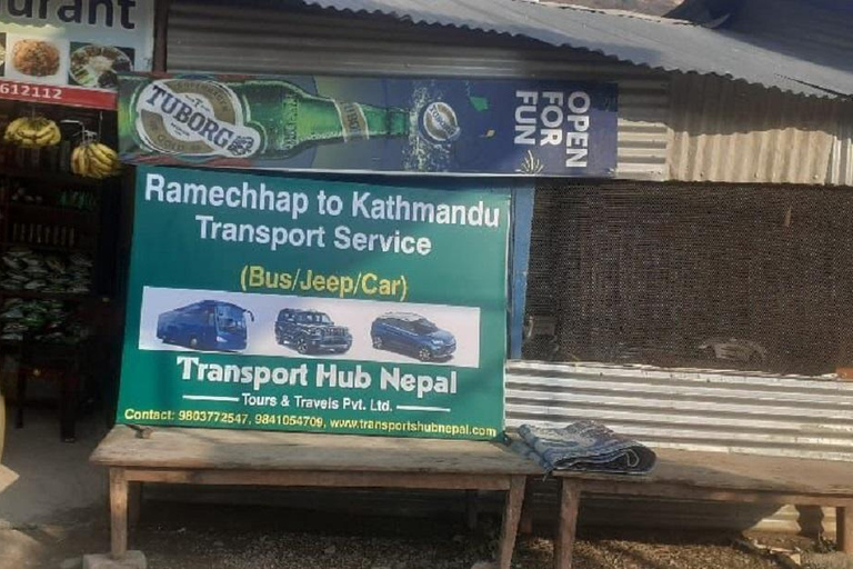 Ramechhap (Manthali Flughafen) nach Kathmandu Transfer Service