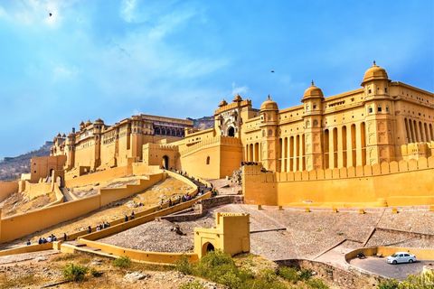 From Delhi: 2 Days Jaipur Overnight Tour Jaipur Private Overnight Tour with 4-star hotel