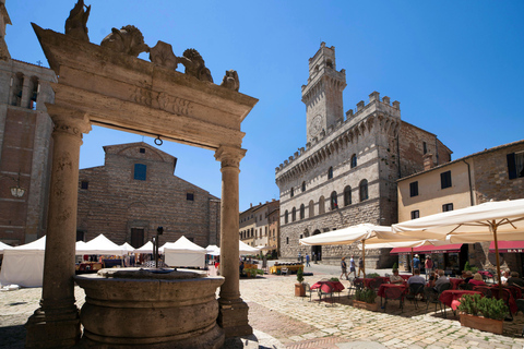 From Rome: Tuscany, Montepulciano Tour with Wine & Lunch English Tour Option