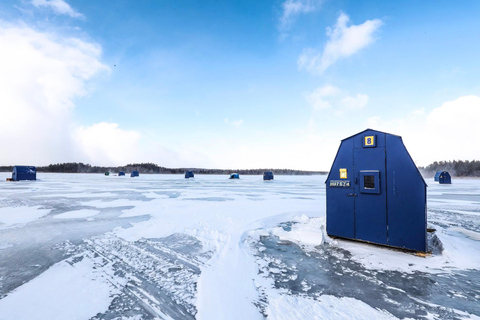 Toronto : Excursion d&#039;une journée pour la pêche sur glace en VR-automobile