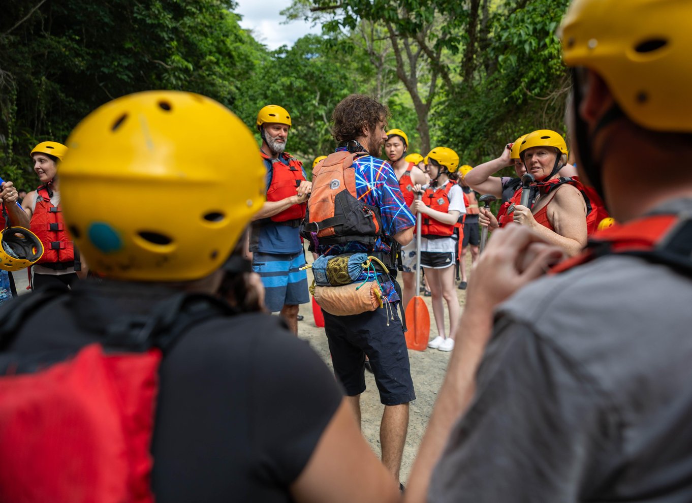 Barron Gorge: Halvdags Barron River White-Water Rafting