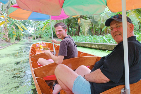 بانكوك: السوق العائم وسوق القطار، ومعبد التنين، والمقهى التايلاندي