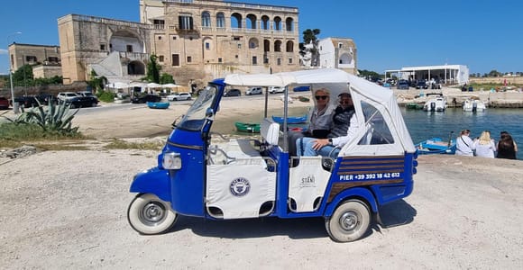 Polignano a Mare: Ape Tour among the Most Beautiful Views of the Coast