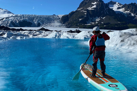 Anchorage: Knik Glacier Helicopter and Paddleboarding Tour