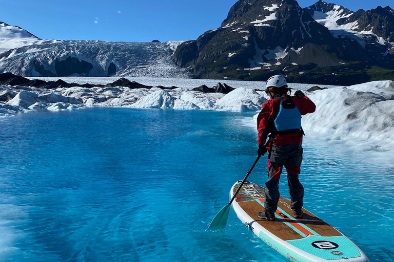 Anchorage: Knik Glacier Helicopter and Paddleboarding Tour