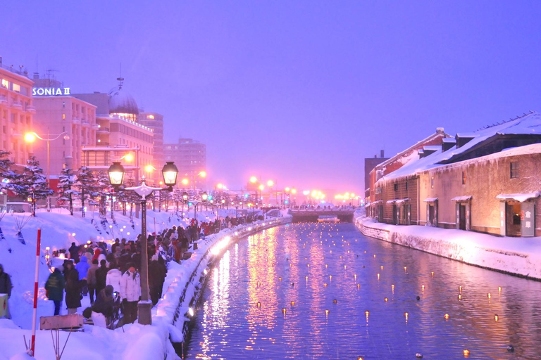 Sapporo: Excursión de un día a Bibai Snowland, Otaru y la Fábrica de Chocolate8:10 Reunión en la Torre de TV de Sapporo