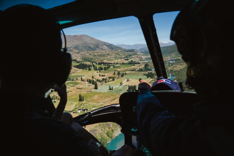 Excursion en hélicoptère à Queenstown pour un échantillonnage de vins