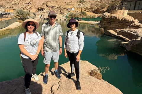 From Muscat: Shared Wadi Bani Khalid & Desert Sunset