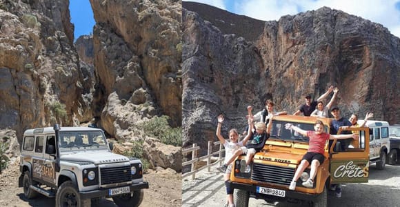 Crete: Tripitis Gorge South Crete Guided Jeep Safari