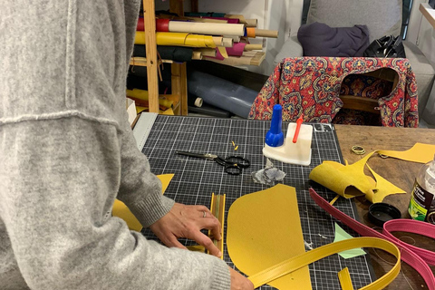 Create your own leather waist bag in Luberon area!