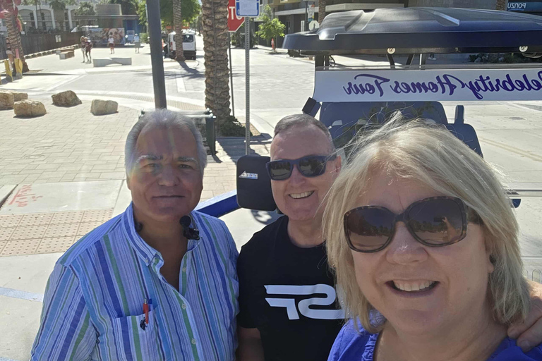 Palm Springs: Celebrity Homes Guided Electric Cart Tour Explore Palm Springs Celebrity Homes in Style