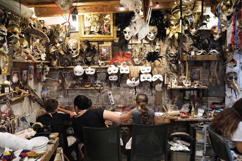 Venice: Carnival Mask Workshop & Prison’s Palace Tour