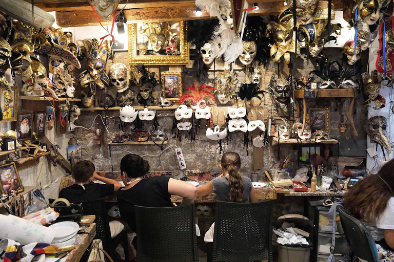 Venice: Carnival Mask Workshop & Prison’s Palace Tour