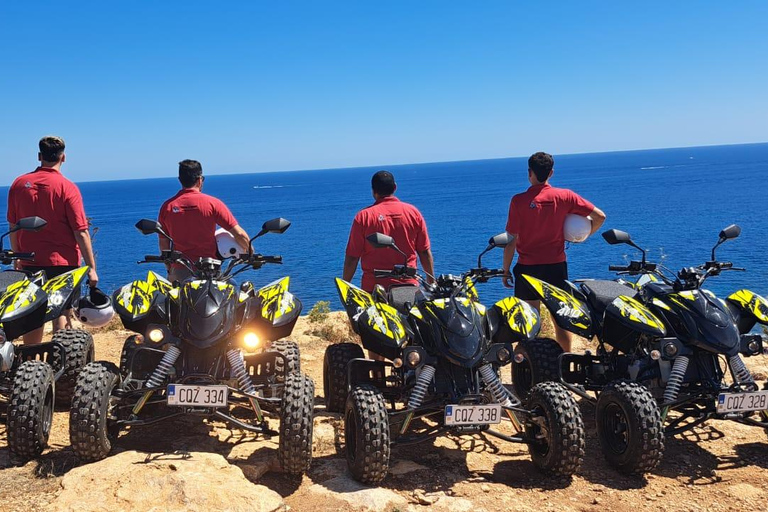 North Malta: Quad Bike Tour with Scenic Land, Sea & Swimming North Malta: Quad Bike Tour with Scenic Land, Sea & Swimming