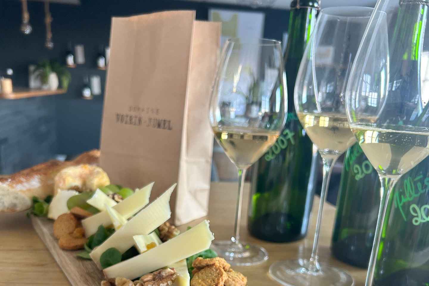 Cramant: OP3 3 Vintages and cheeses