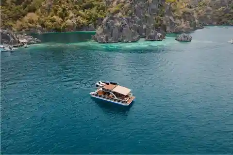 Coron Island Hopping: Private Double Deck Party Boat Slide