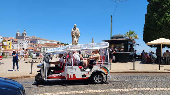 Lisbon: City Tour by Tuk Tuk