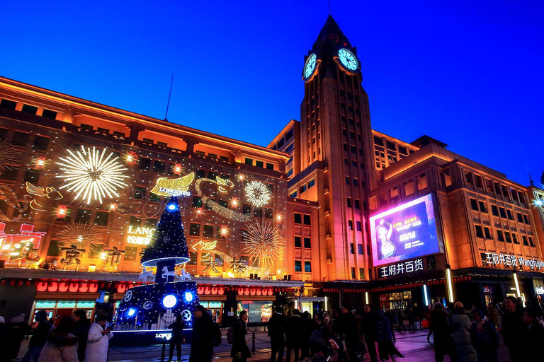 Beijing: Tiananmen Square Flag Lowering Ceremony & City Tour Night Walking Tour Meet at Meeting Point