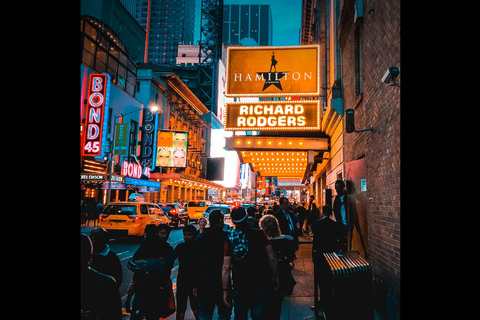 NYC: Magische stadslichten en stadsrondleiding door BroadwayNYC: Magische stadsverlichting en Broadway-stadsrondleiding per riksja
