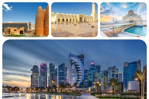 Doha: Poranna wycieczka po mieście z odbiorem z lotniska, hoteli itp.
