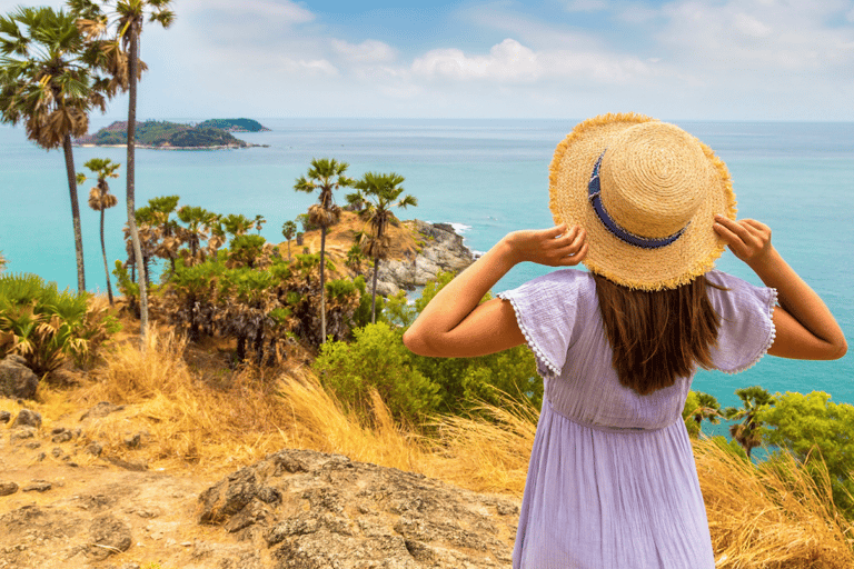 Halve dag Phuket Uitzichtpunt Grote Boeddha Wat Chalong Groep Tour