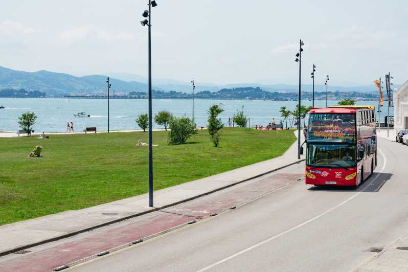 Santander: Stadtbesichtigung Hop-On/Hop-Off-Bustour