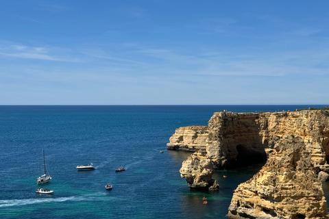 Tour privado de Lisboa al Algarve, Cueva de Benagil, Faro, Portimão