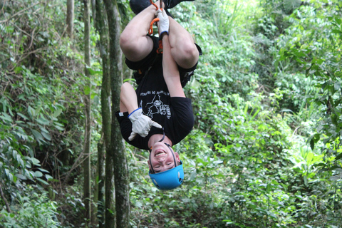 Manuel Antonio: Canopy Tour con tirolinas y puentes colgantes