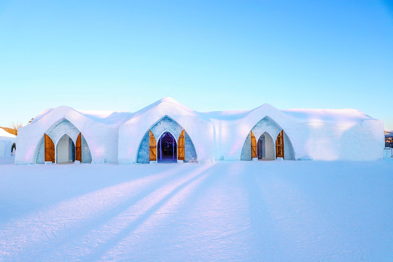 Québec: Übernachtung im Hotel de GlaceQuebec City: Hotel de Glace mit Übernachtung