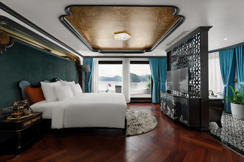 Ha Long 6★ Kreuzfahrt: 2-tägige Tour zur Titop-Insel und zur Sung Sot-Höhle