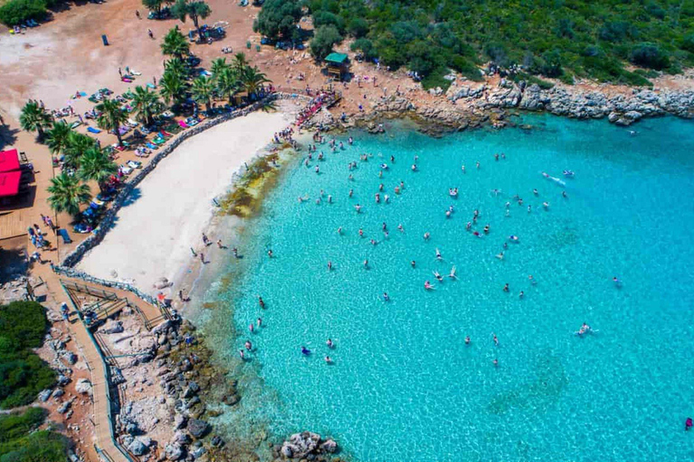 Marmaris/Icmeler:Cleopatra Island Boat Trip w/Lunch & Drinks Cleopatra Island Boat Trip Including Entry Fee