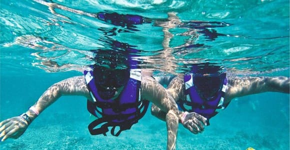 Cap Cana Catamaran, Snorkel, and Hoyo Azul Tour