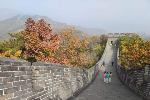 Private Reise zur Großen Mauer von Mutianyu mit englischem FahrerPeking Bahnhof Abreise