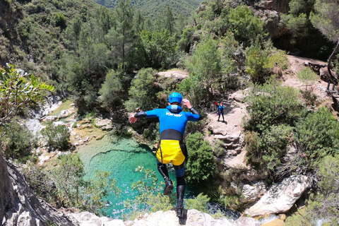 Nerja: Rio Verde Canyoning Experience with Snacks