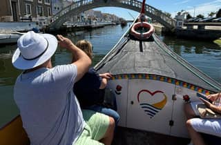 Porto: Coimbra, Aveiro und Costa Nova – Tagestour mit dem Boot