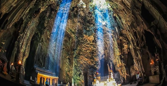 Da Nang/Hoi An: Lady Buddha, Marble Mountains & Am Phu Cave