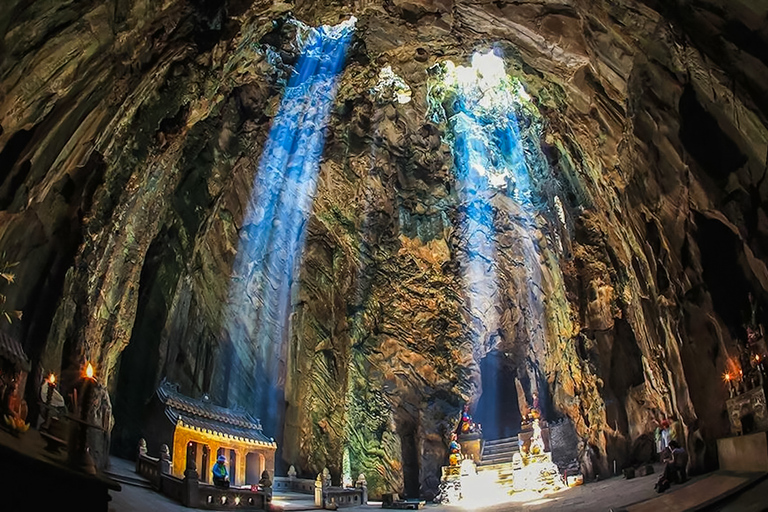 Da Nang: Lady Buddha, Monkey Mountain en Am Phu Cave TourGedeelde ochtendtour met lunch