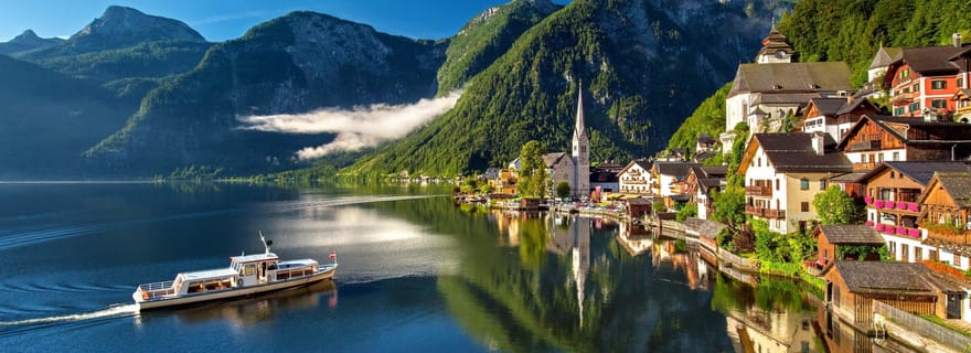 Excursion privée d'une journée à Hallstatt au départ de Salzbourg