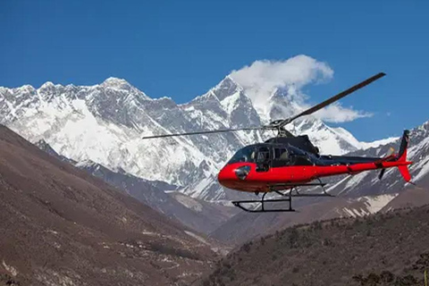 Senderismo de 7 días en Namche Bazaar, regreso en helicóptero a Lukla y vuelo a KTM