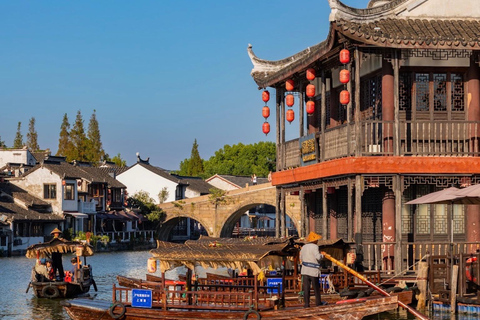 Shanghai: Zhujiajiao Private Day Trip with Boat Ride Private Day of Painting ,Calligraphy & Boat @ Zhujiajiao