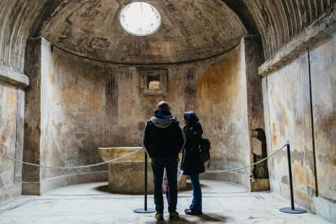 Pompeya: Tour guiado de la tarde al atardecer con ticket de entrada