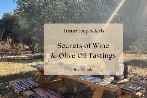 Chania Luxuries : Les secrets des dégustations de vin et d'huile d'olive