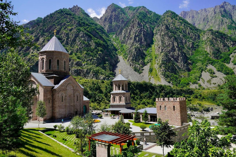 Kazbegi: Dariali Monastery, Gveleti Waterfall & Gergeti Tour