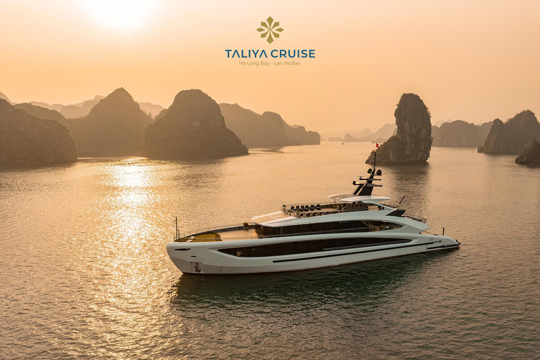 Hanoi: Lan Ha & Ha Long Bay on a Luxury 6* cruise day trip Share Transfer + Cruise 1 day