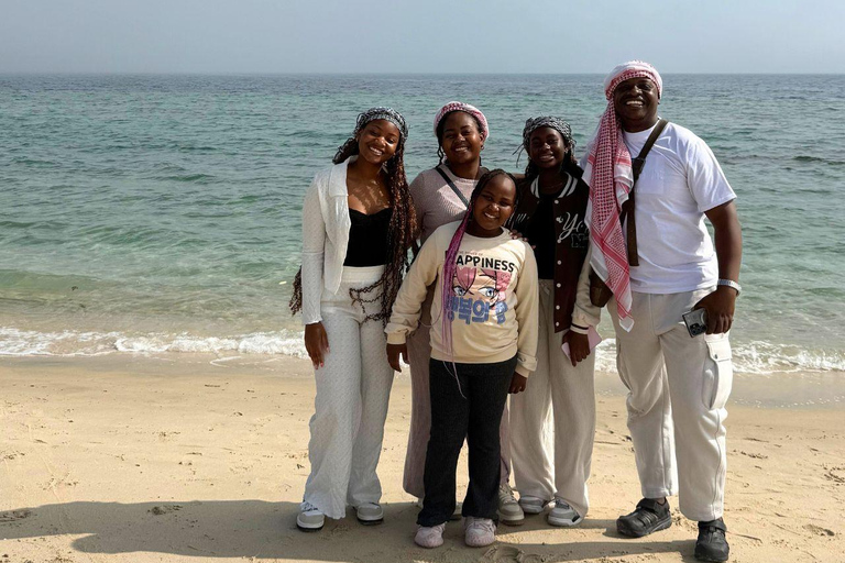 Doha:Inland sea Desert Safari Qatar, Dune Bashing ExperienceGemeinsame Tour mit Wüstensafari, Kamelritt und Binnenseebesuch