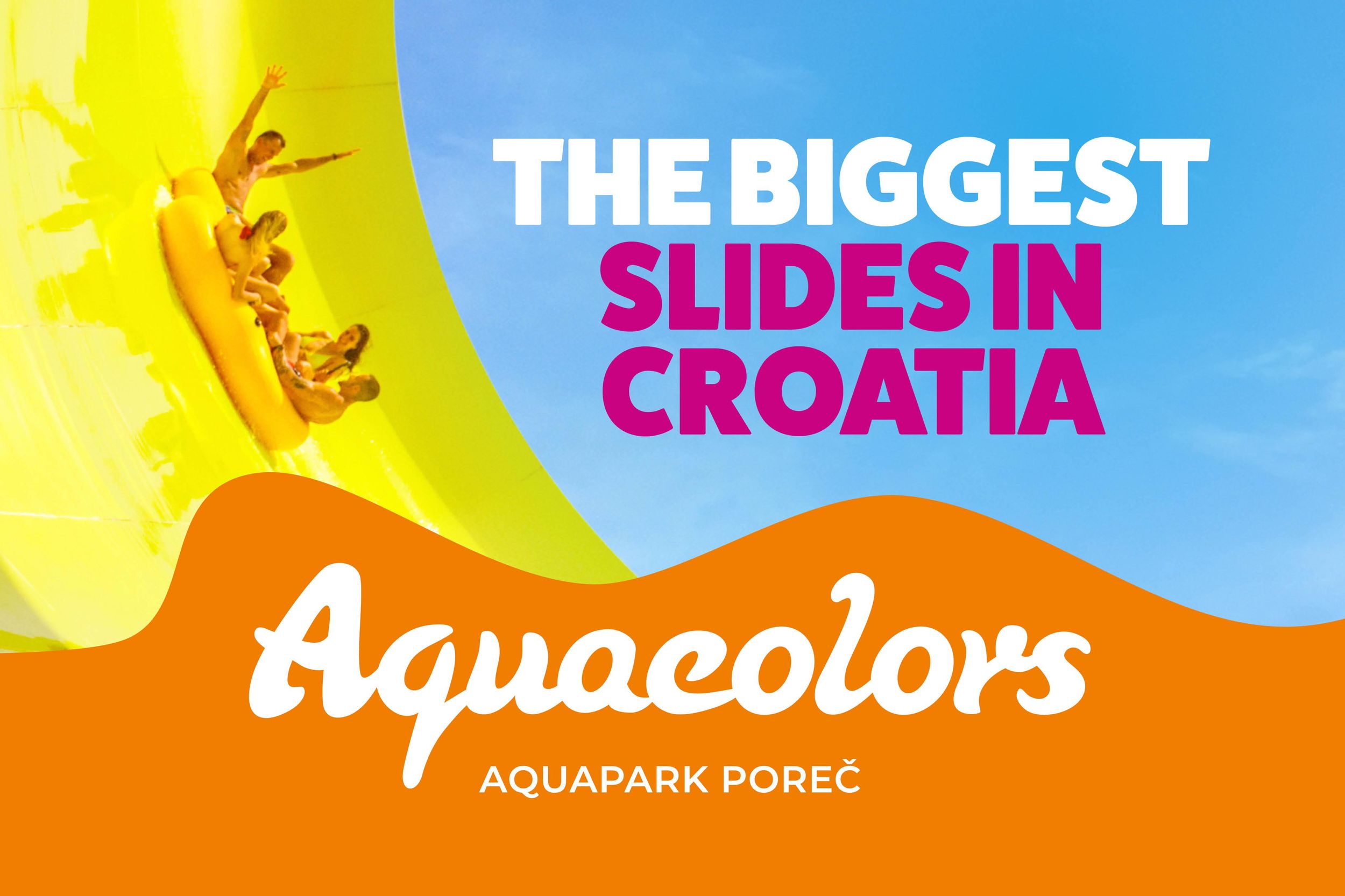 Poreč: Aquapark Aquacolors Eintrittskarte für einen ganzen Tag